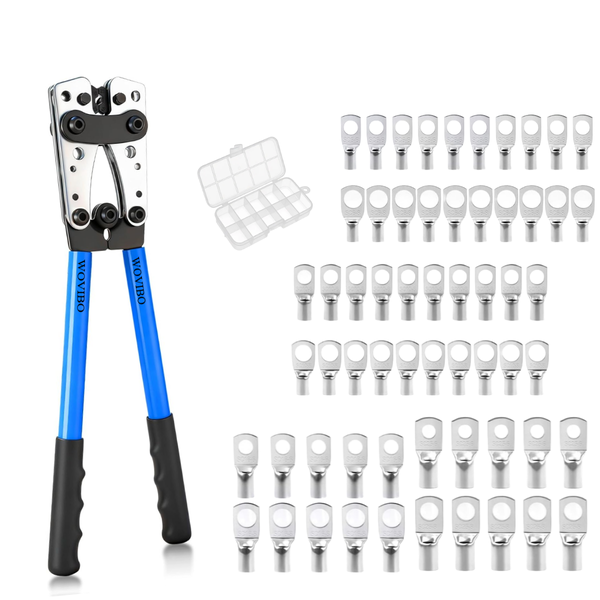 Crimping Tool for Cable Lugs Heavy Duty Battery Terminal Copper Lug Crimper