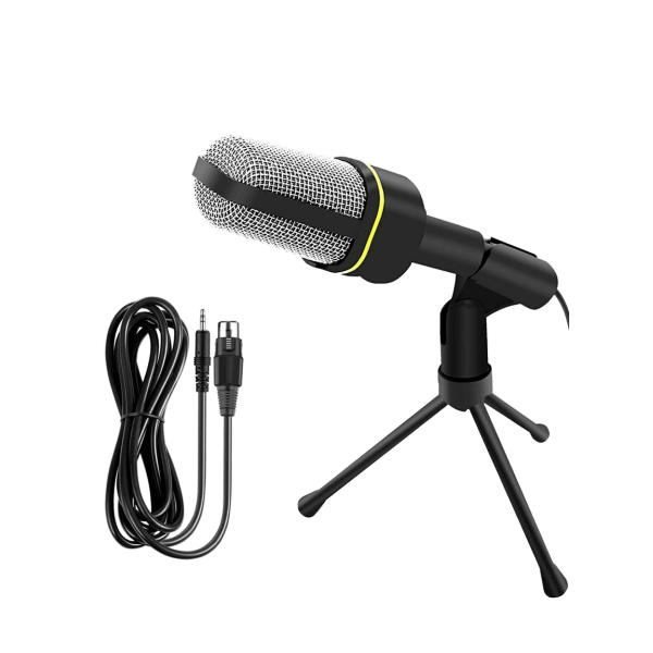 3.5mm Condenser Desktop Microphone with Tripod