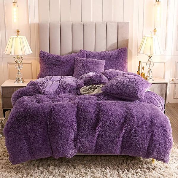 5 Piece Fluffy Comforter