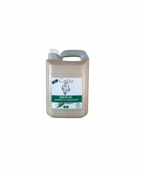 Calro NEEM Oil Shampoo &amp; Conditioner 5L for Horses &amp; Pets