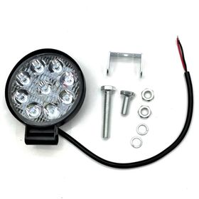 Car LED Spot Light Working Light Round 27W | Shop Today. Get it ...