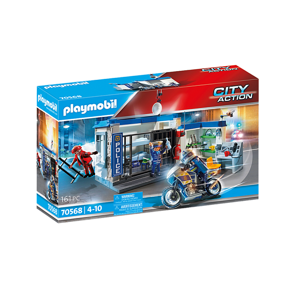 playmobil 70568 city action police prison escape