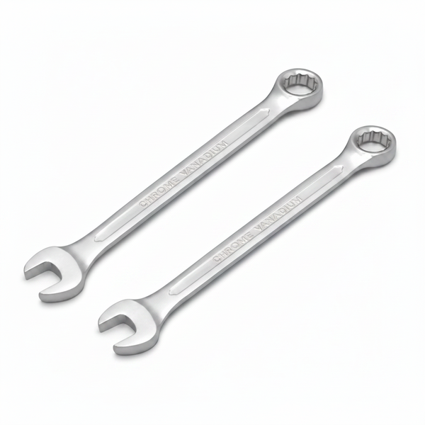 Force 11mm Combination Wrench - Durable Open-End &amp; Box-End Design - 2 Pack