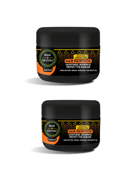 Royal Revival Hair Food, Sulphate and Paraben Free, 125ml ( x 2)