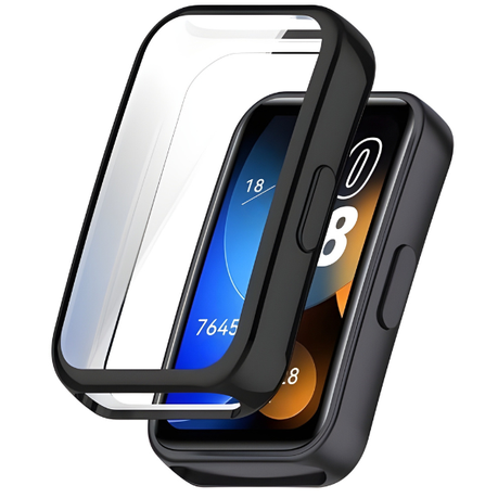Full TPU Protective case Compatible with Huawei Band 8-Black Image