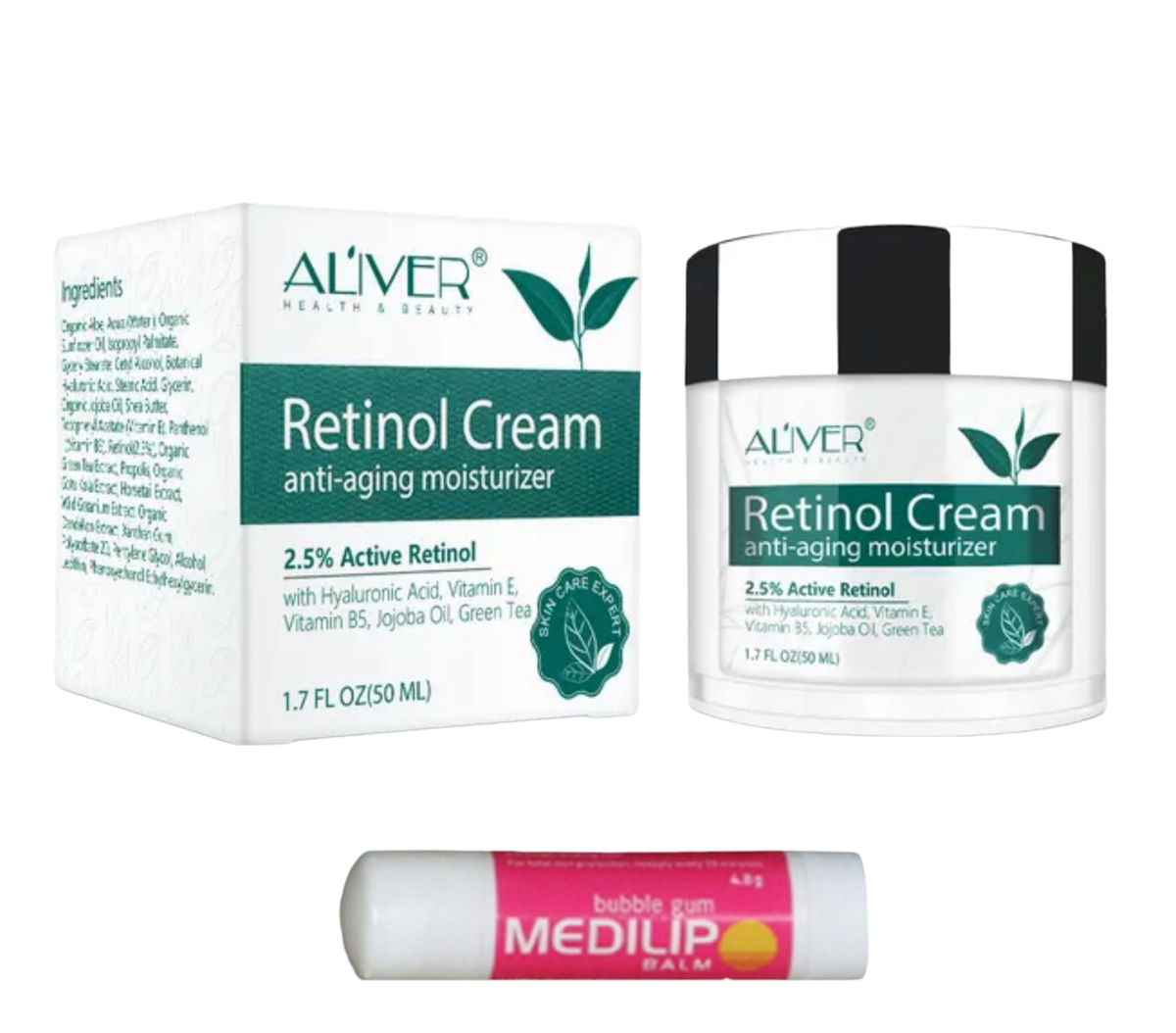 Retinol Face Cream for Anti Aging. Added Lip Balm | Shop Today. Get it ...