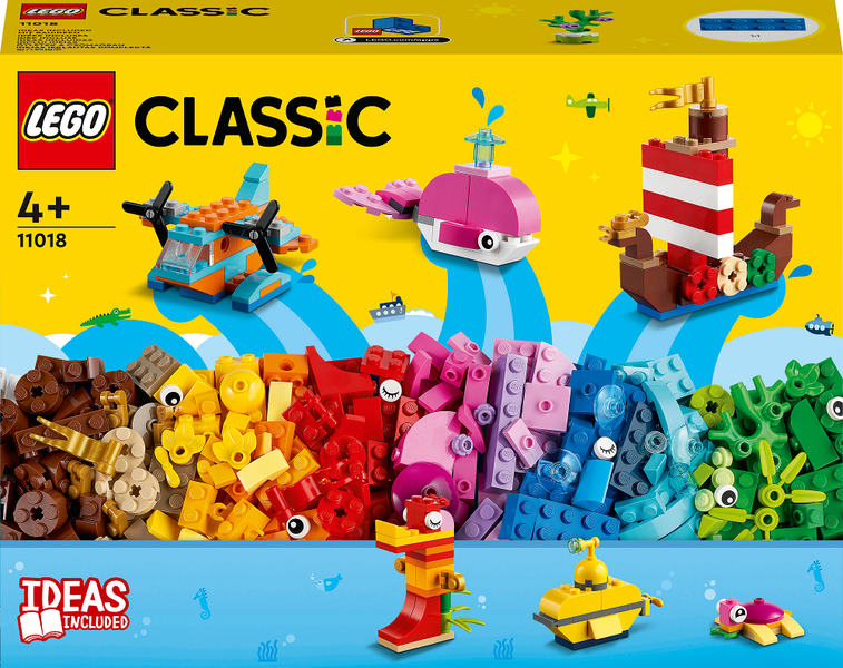 LEGO® Classic Creative Ocean Fun 11018 Building Toy Set (333 Pieces)