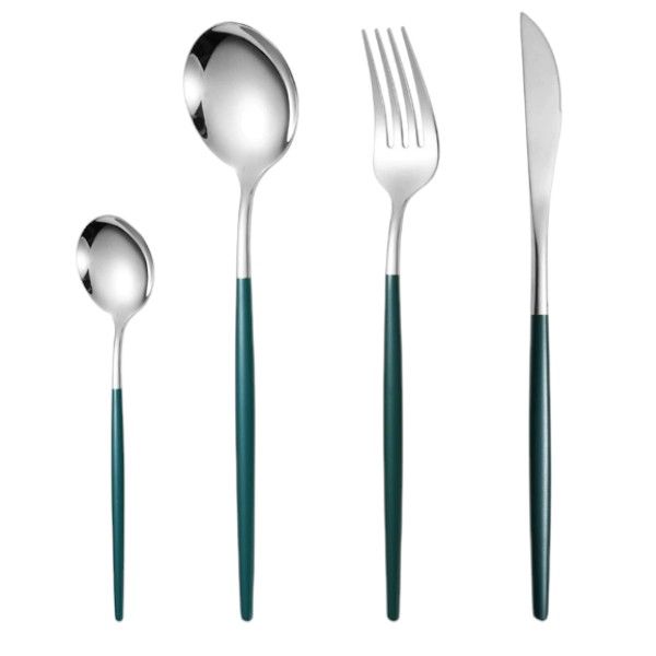 Stainless Steel Cutlery Set - 4 Piece