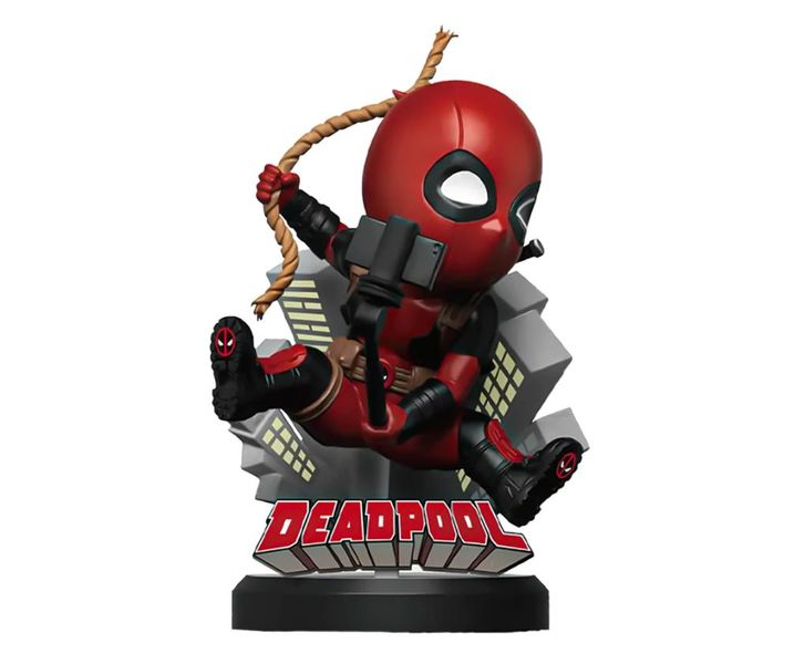Official Deadpool: MEA 3" Figure - Deadpool Leaping Over Buildings