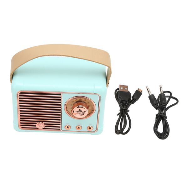 Bluetooth Speaker HiFi Stereo Fast Transmission Low Power Consumption Blue