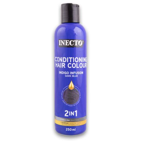 Inecto Conditioning Dark Blue Hair Colour 250ml | Buy Online in South  Africa 