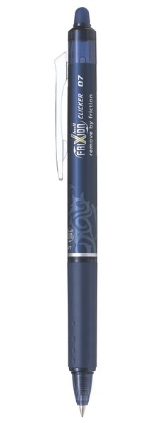 Pilot frixion Ball Clicker 0.7mm Erasable box of 12 - Blue Black