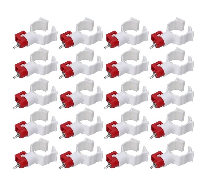 Poultry Nipple Drinkers (20 Piece)