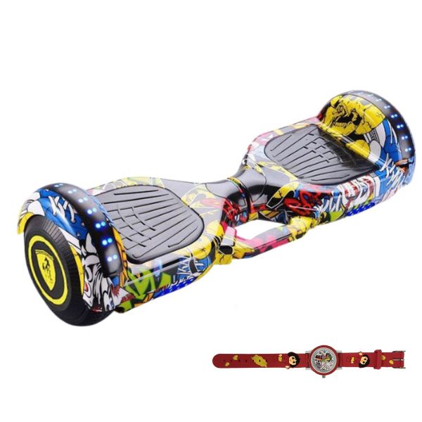 6.5-inch hoverboard music speaker LED light self-balancing car