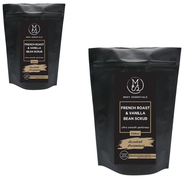 MS Body French Roast &amp; Vanilla Bean Salt Anti-Cellulite Body Scrub - 2 Pack