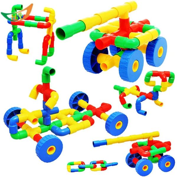 Water Pipe Plastic Building Blocks