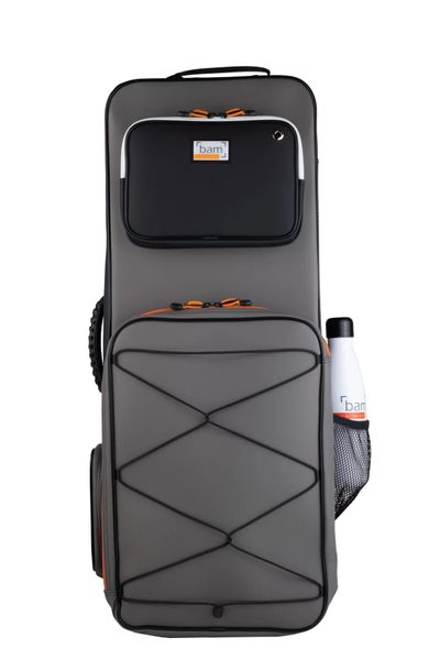 BAM Peak Performance Tenor Saxophone Case - Black and Grey