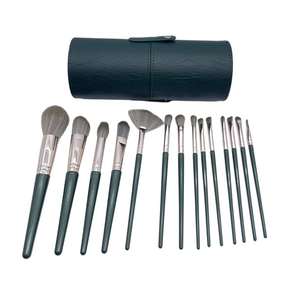 Series Cosmetic Brush Set 14 Pieces Makeup Brush Set with Makeup Barrel