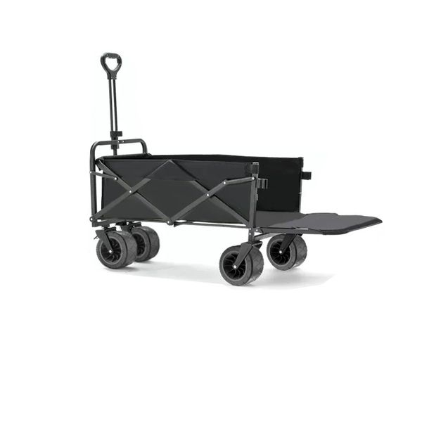Large tire rear door cart