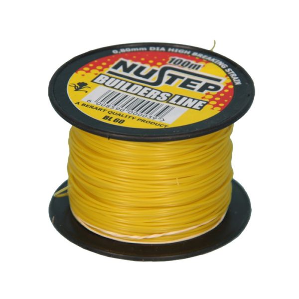Nu Step - Builders Line - Nylon - 27 Strain - 0.8mm - Bulk Pack of 8