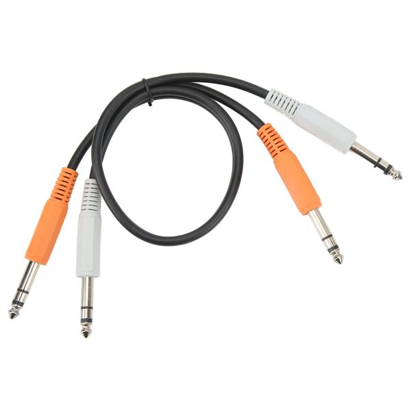 6.35mm Cable - 45cm male-to-male