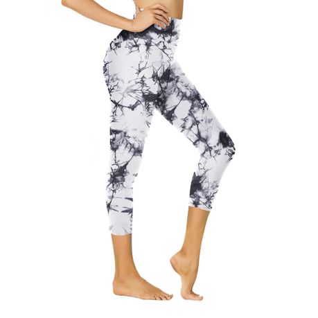 High Waisted Capri Leggings Exercise Pants for Running Cycling Yoga Workout, Shop Today. Get it Tomorrow!