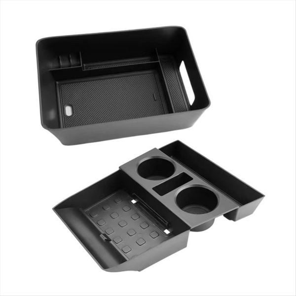 Lower Center Console Organizer Armrest Storage Box Compatible with Hyundai