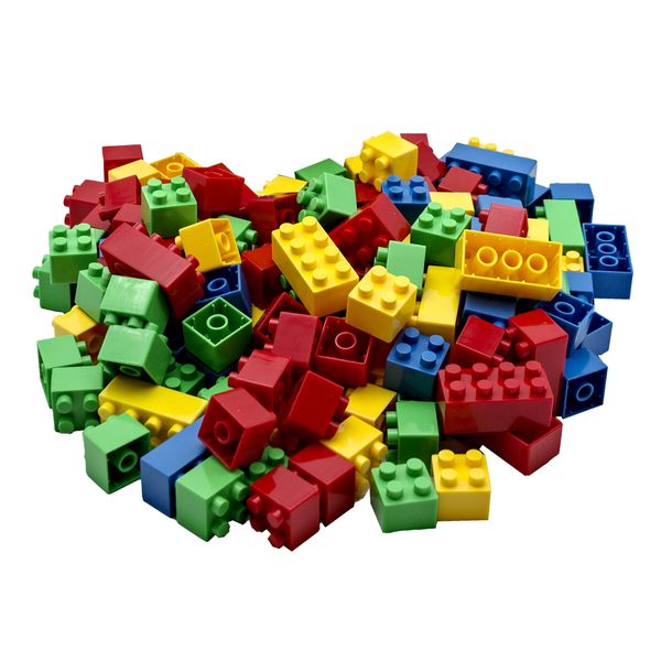 Greenbean Multi-Coloured Building Blocks: 200 Pieces