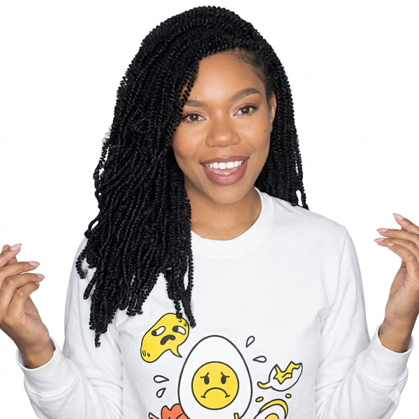 Magic Pre-looped Synthetic Dreadlocks Extensions 22In Black Crochet Braids