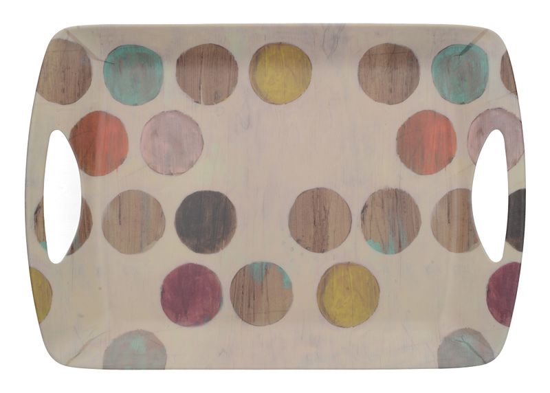 Creative Tops Retro Spot Large Luxury Handled Tray