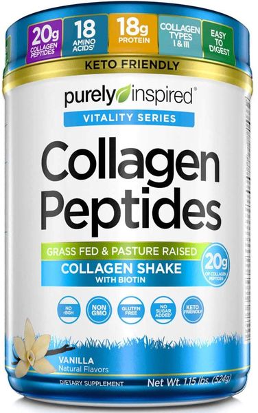 Purely Inspired Collagen Peptides Vanilla - 454g