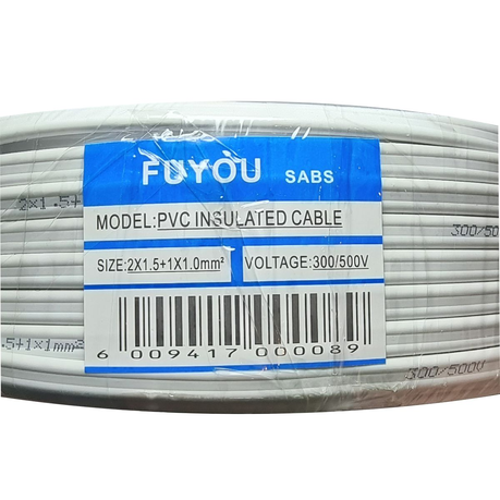 Aberdare Cable - Black (2.5mm x 3 Core, 100m Roll), Shop Today. Get it  Tomorrow!