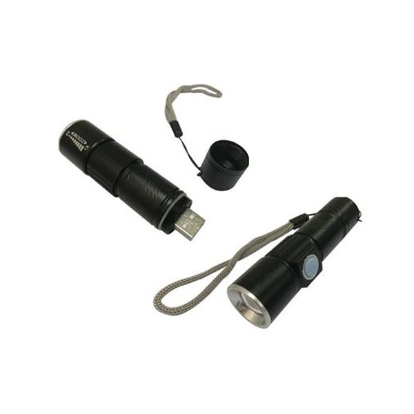 ACDC - Rechargeable 3W 450mAh USB Pocket LED Torch