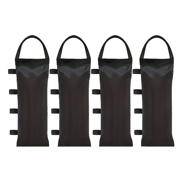4 Pieces Outdoor Canopy Weight Sand Bags Support Frame Fixed Sandbags