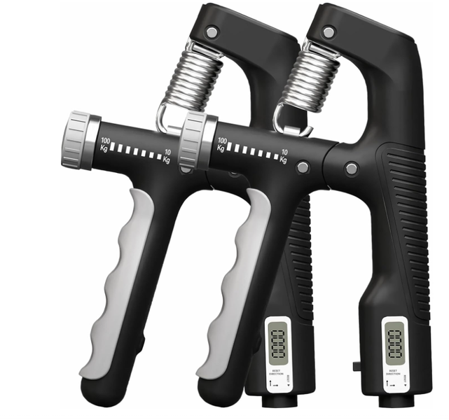 Hand Gripper Strengthener Adjustable Resistance 22-220Lbs Two Packs