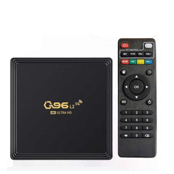 Q96 L2 4K Android TV Box (DSTV NOW,SHOWMAX, NETFLIX KODI COMPATIBLE)