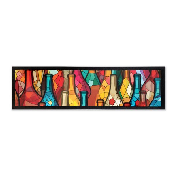 Stained Glass Bar Mat