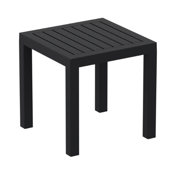 Siesta exclusive Patio Ocean Side Table - Silver Grey