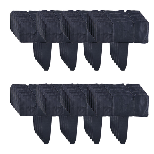 40 Pcs Garden Fence Imitation Stone Plant Support Stake D