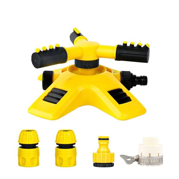 Universal 360 Degree Adjustable Automatic Rotating Garden Sprinkler