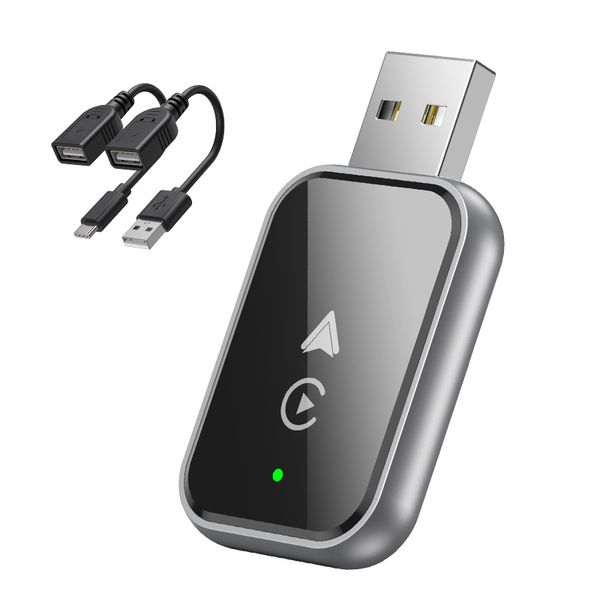 Carplay Wirel Adapter Compatible with Apple Convert Wired to Wirel Carplay