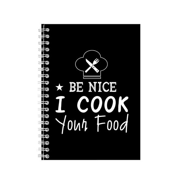 Cooking Notebook Cook Gift Idea Writing Book Notepad Pad 23