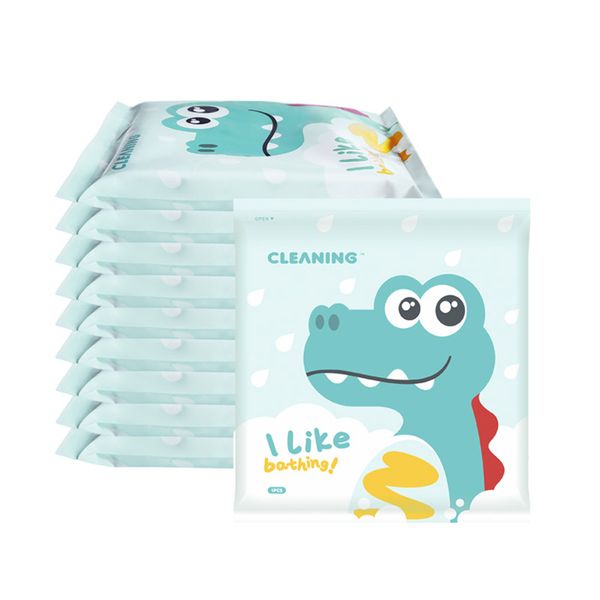 Disposable Bath Towels 10-Pack - Large 55x28 Inch Soft &amp; Absorbent Towels