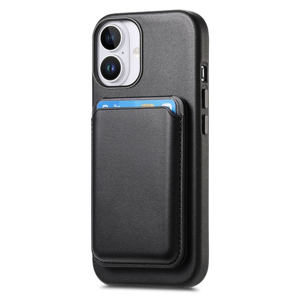 Magsafe Magnetic Leather Card Holder Phone Case Compatible with Apple13 Pro