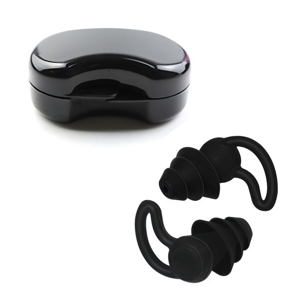 Soundproof Ear Plugs - Silicone Soft Sleeping Earplugs for Swim Training