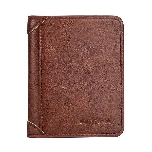 Men's Thin Short Driver's License Wallet Integrated Multifunctional Wallet