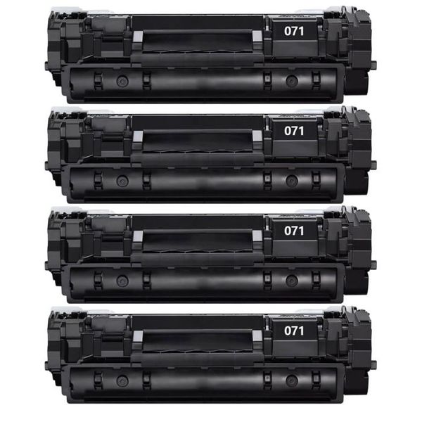 Canon 071 Compatible Black Toner x 4
