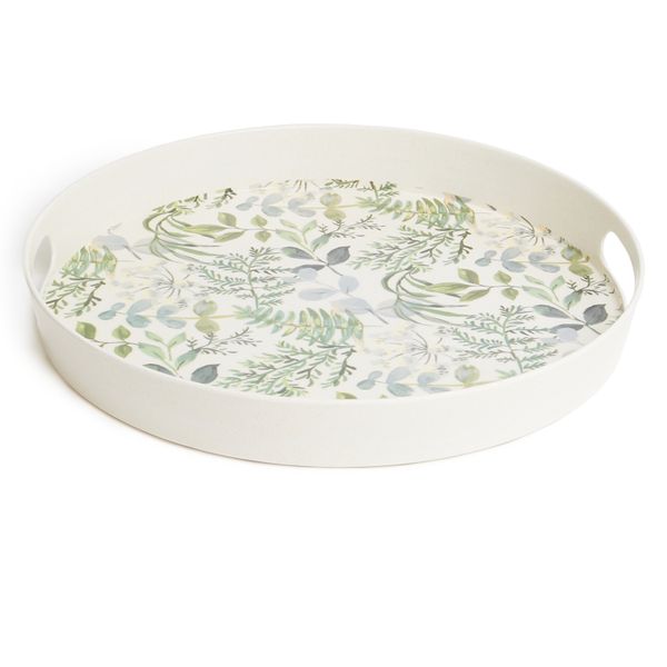 George &amp; Mason - Bamboo Fibre Round Tray - Large