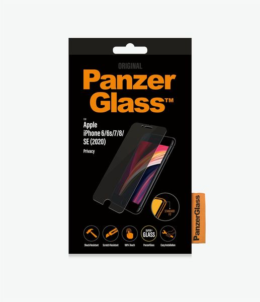 PanzerGlass Screen Protector for iPhone 6/6s/7/8/SE (2020) - Privacy