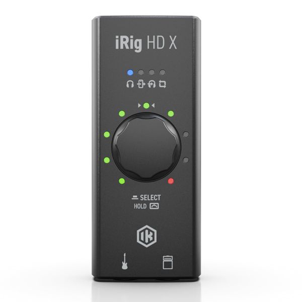 IK Multimedia iRig HD X Guitar Interface for iPhone, iPad, Mac and PC